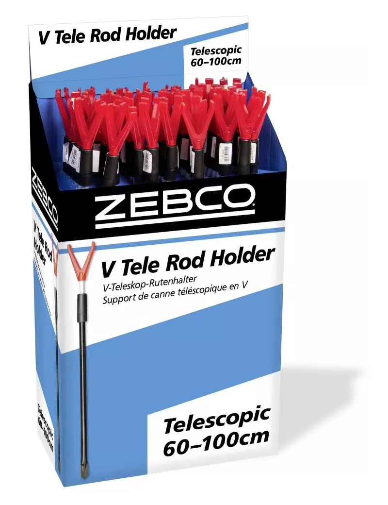 Porte canne reglable zebco