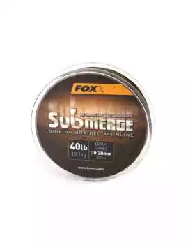 Submerge Sinking Braided Mainline - Dark Camo 25lb/0.16mm 600m