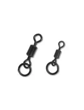 Emerillons Carpe Avec Anneau Rolling Swivel + Ring