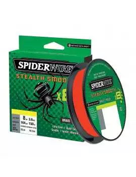 Tresse SPIDERWIRE Stealth Smooth Code Red 300m