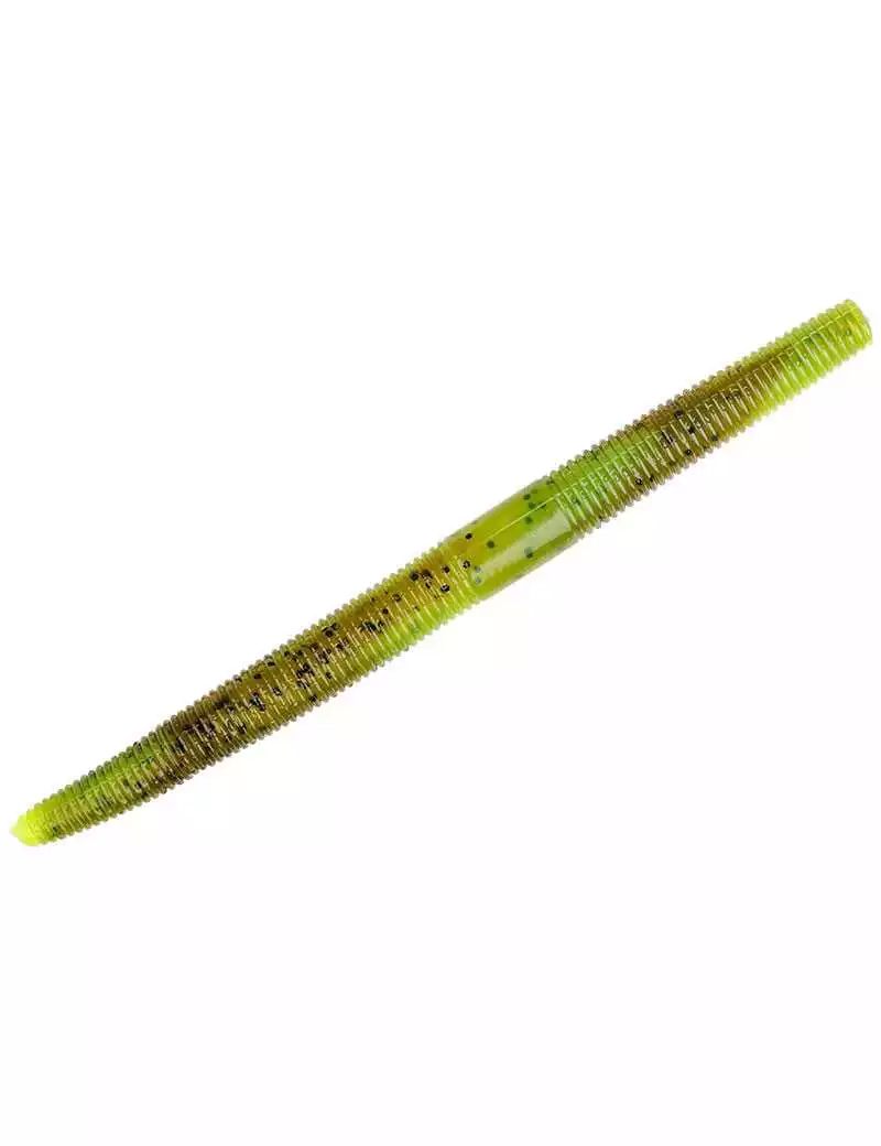 Strike King Shim-e-Stick Green Pumpkin Chartreuse Swirl