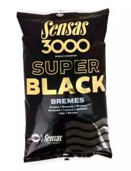 Amorces Pêche - 3000 SUPER BLACK BREMES Sensas