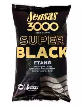 Amorces Pêche - 3000 SUPER BLACK ETANG Sensas