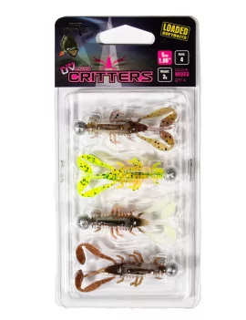 Fox Rage Ultra UV Micro Critter Mixed Colour Pack