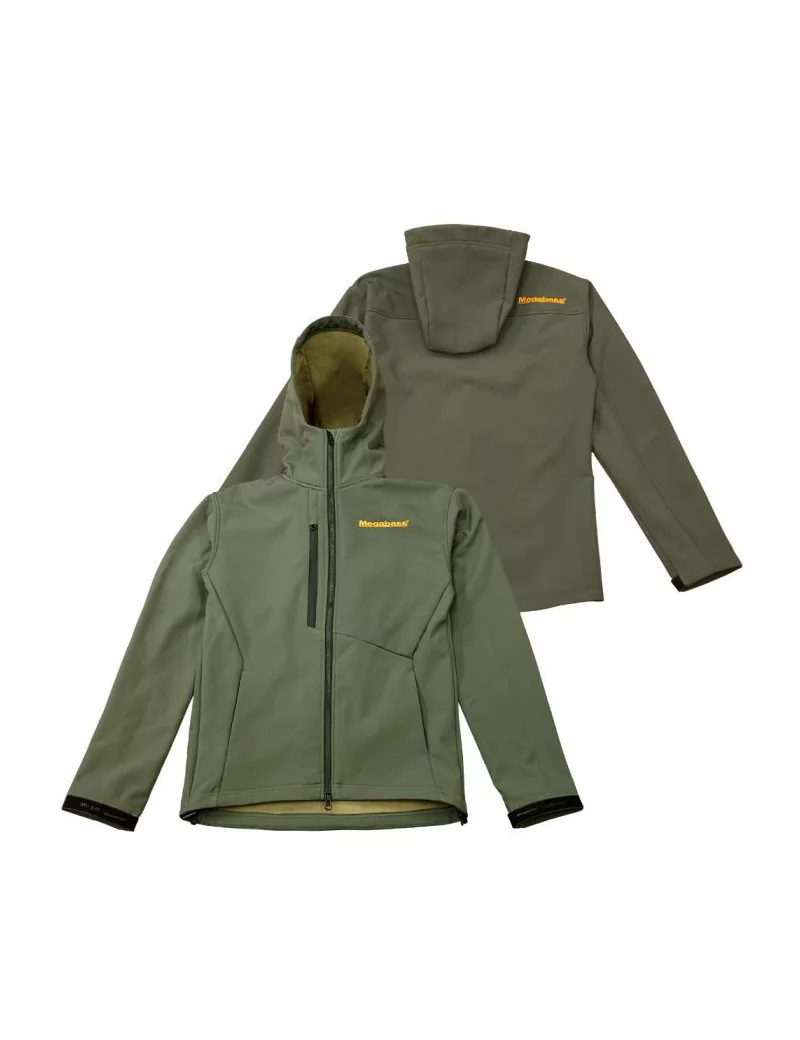 Veste MEGABASS Blowattack Hoodie Olive Drab