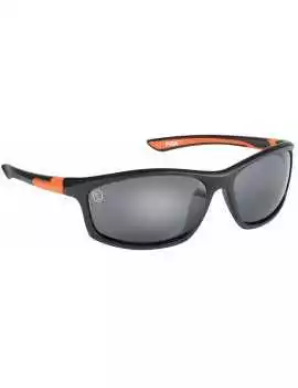 Lunettes FOX orange et noir avec verres gris