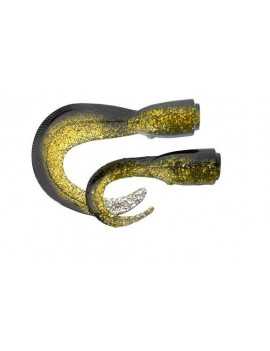 SG 3D Hard Eel Tail 17cm 2pcs 02-olive Gold