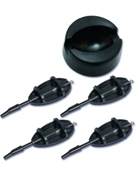 Black Magic Method Feeder Set 4pcs